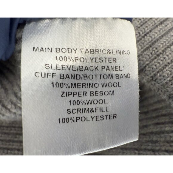 Peter Millar Mens Crown Crafted Wool Hybrid Cardigan Coat Jacket Sz Medium Navy - Picture 10 of 13